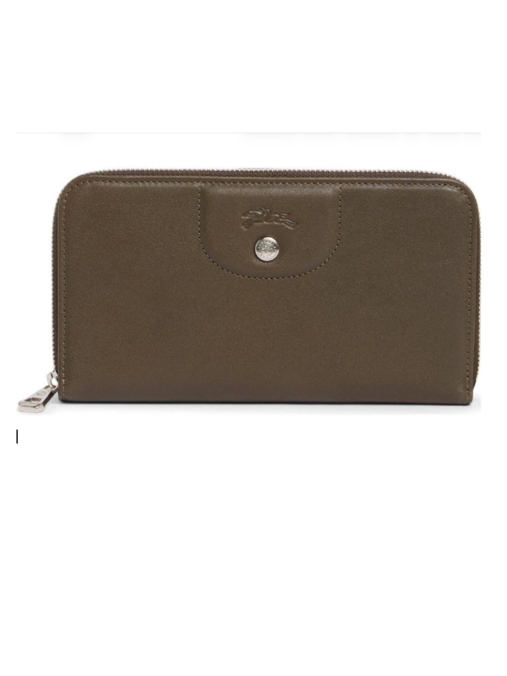 Longchamp burgundy wallet- le pilage cuir